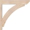 Ekena Millwork Thorton Slat Smooth Outlooker, Douglas Fir, 5 1/2"W x 26"D x 26"H OUT06X26X26THR06SDF - alternate 4